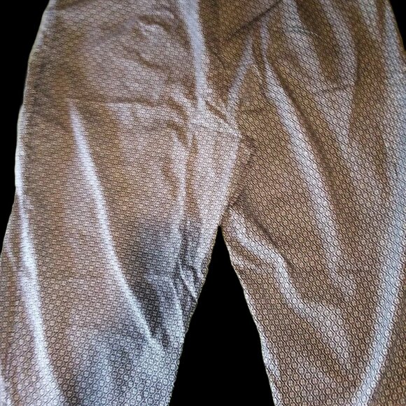 NWOT George Women's Paisley Type Print Pant - Size 2X (18W-20W) - Black & White - Picture 4 of 5